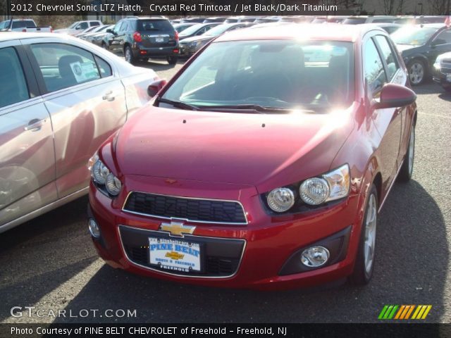 2012 Chevrolet Sonic LTZ Hatch in Crystal Red Tintcoat