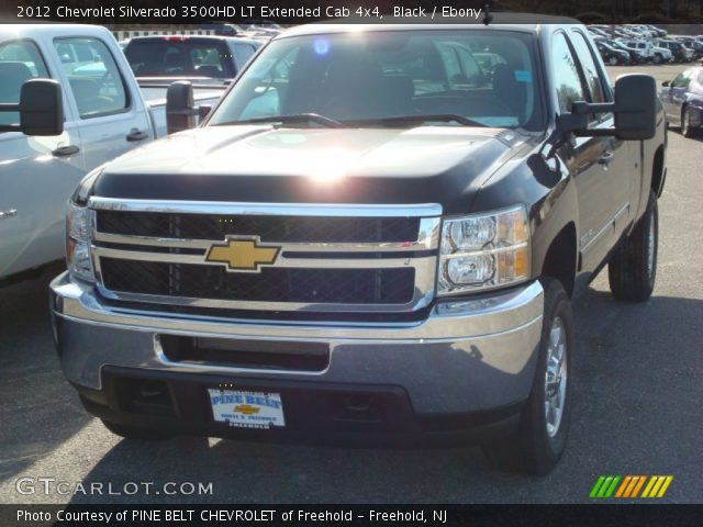2012 Chevrolet Silverado 3500HD LT Extended Cab 4x4 in Black