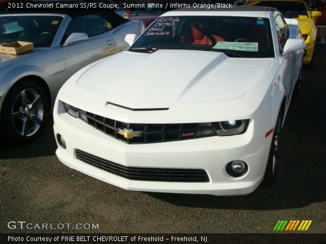 2012 Chevrolet Camaro SS/RS Coupe in Summit White