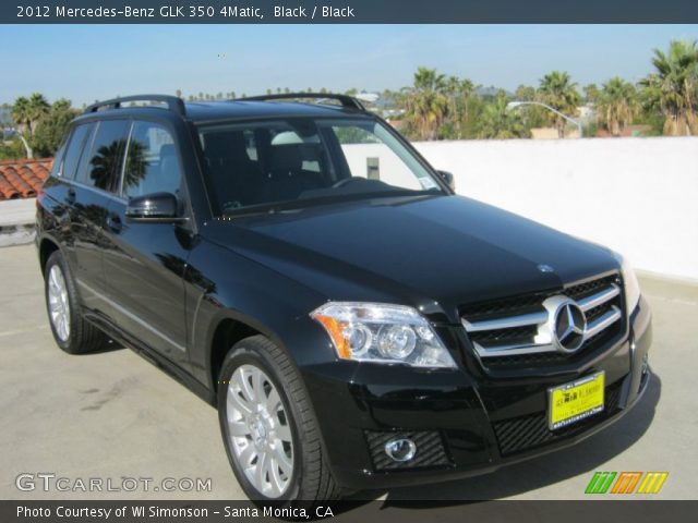 2012 Mercedes-Benz GLK 350 4Matic in Black