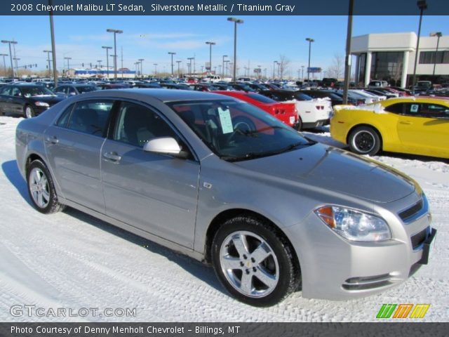 2008 Chevrolet Malibu LT Sedan in Silverstone Metallic