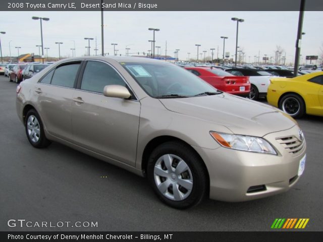 2008 Toyota Camry LE in Desert Sand Mica