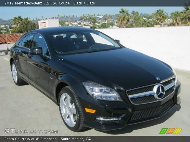 2012 Mercedes-Benz CLS 550 Coupe in Black