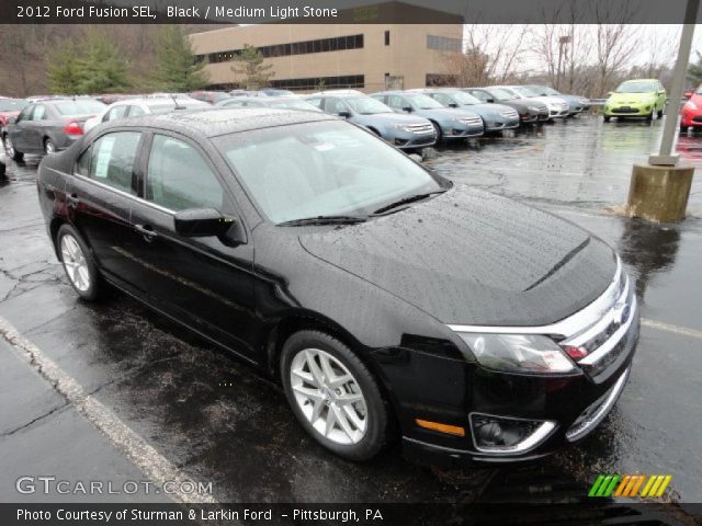 2012 Ford Fusion SEL in Black