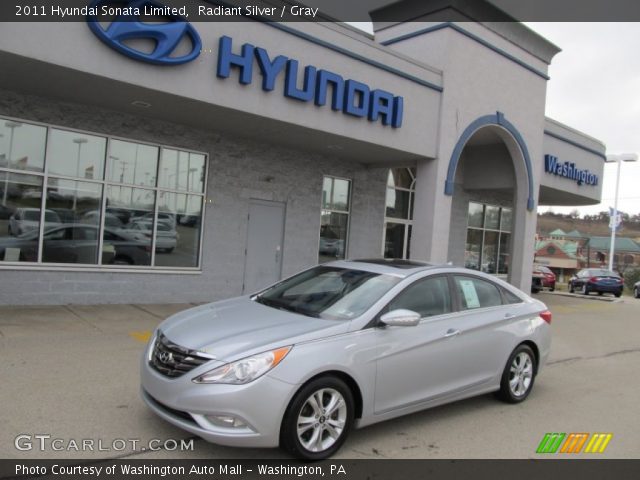 2011 Hyundai Sonata Limited in Radiant Silver