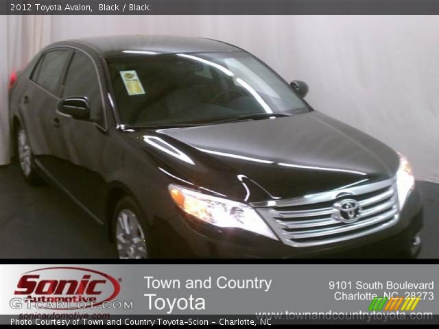 2012 Toyota Avalon  in Black