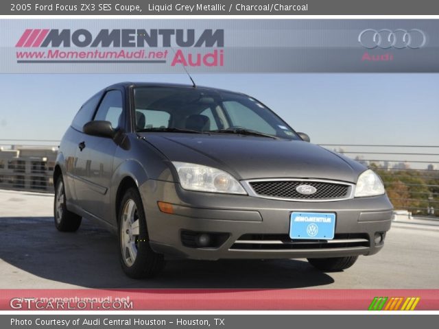2005 Ford Focus ZX3 SES Coupe in Liquid Grey Metallic