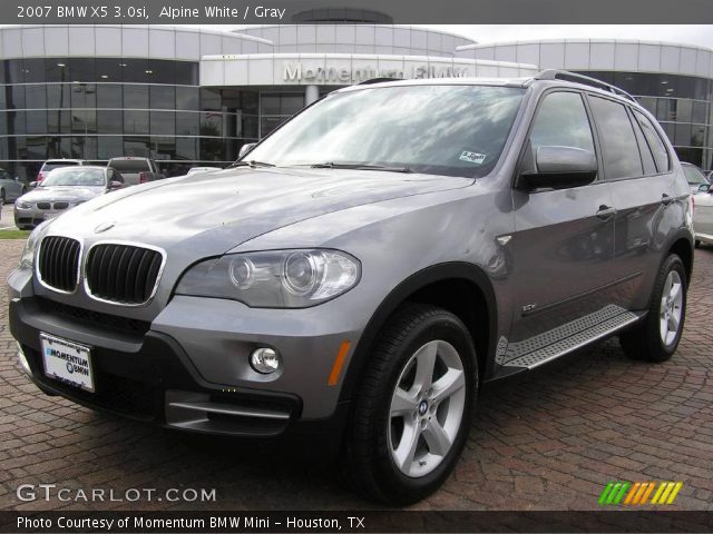 2007 BMW X5 3.0si in Alpine White