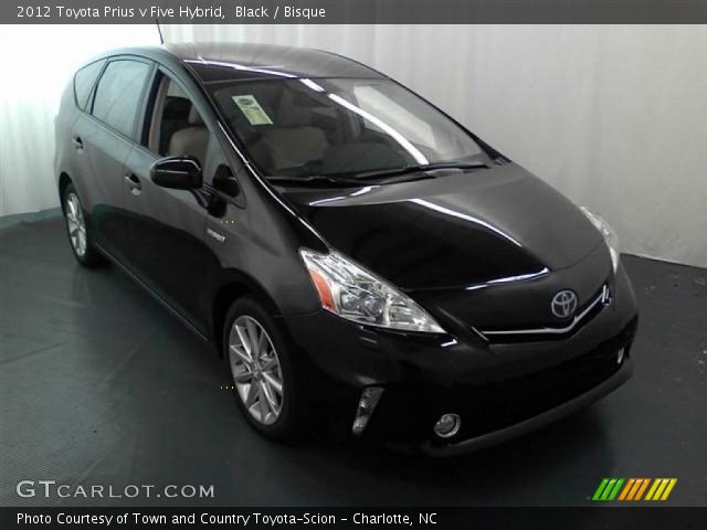 2012 Toyota Prius v Five Hybrid in Black