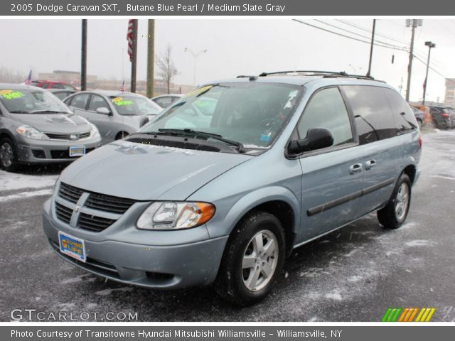 2005 Dodge Caravan SXT in Butane Blue Pearl