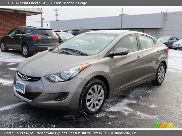 2011 Hyundai Elantra GLS in Desert Bronze