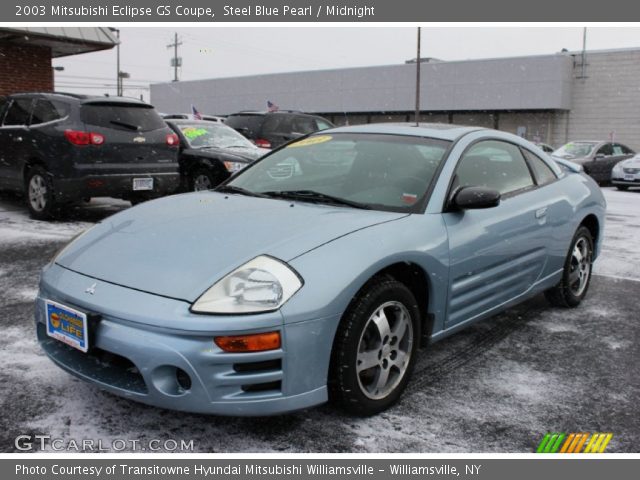 2003 Mitsubishi Eclipse GS Coupe in Steel Blue Pearl