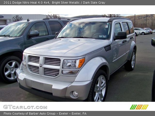 2011 Dodge Nitro Heat 4.0 4x4 in Bright Silver Metallic