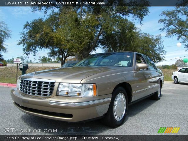 1999 Cadillac DeVille Sedan in Gold Firemist