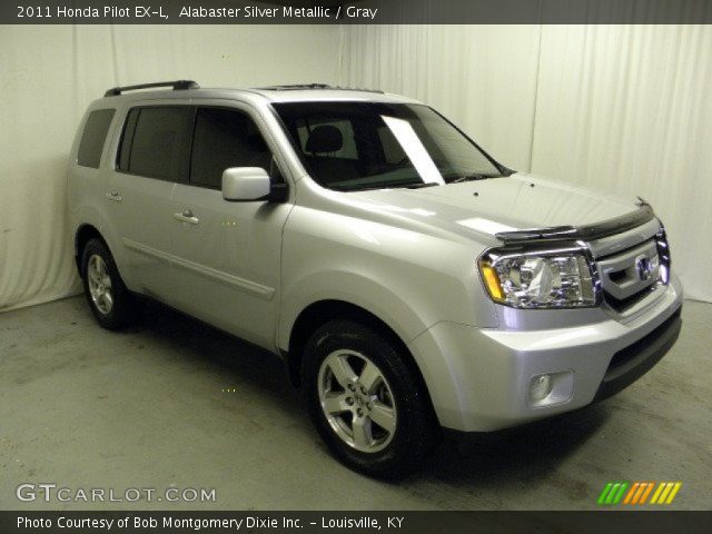 2011 Honda Pilot EX-L in Alabaster Silver Metallic