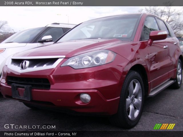 2008 Acura RDX  in Moroccan Red Pearl