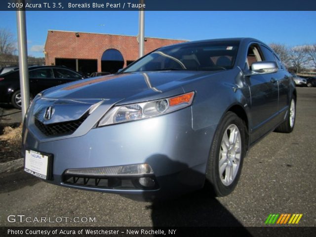 2009 Acura TL 3.5 in Borealis Blue Pearl