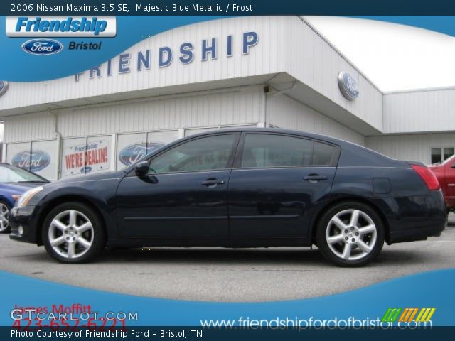 Blue nissan maxima 2006 #9