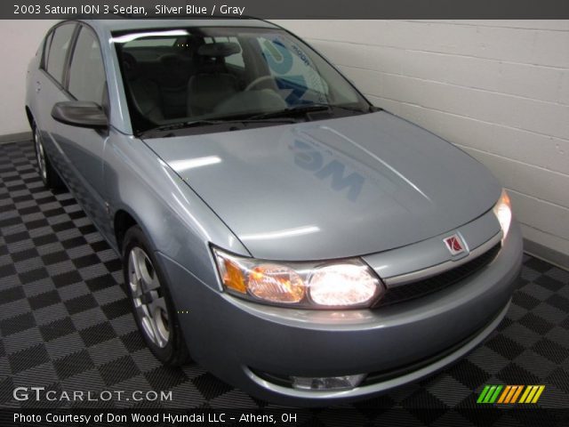 2003 Saturn ION 3 Sedan in Silver Blue