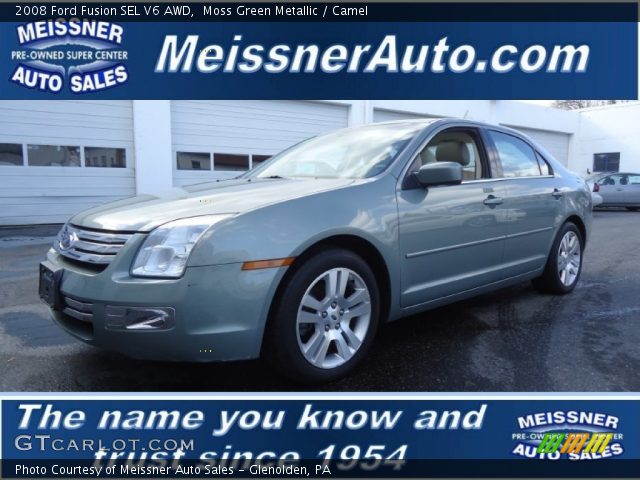 2008 Ford Fusion SEL V6 AWD in Moss Green Metallic