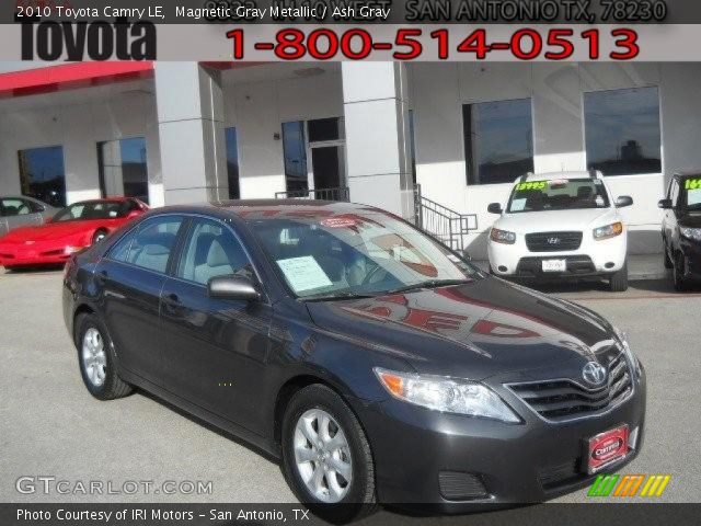 2010 Toyota Camry LE in Magnetic Gray Metallic