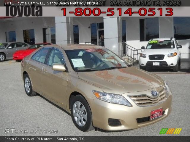 2011 Toyota Camry LE in Sandy Beach Metallic