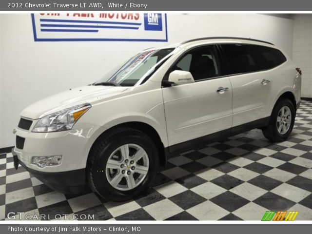 2012 Chevrolet Traverse LT AWD in White