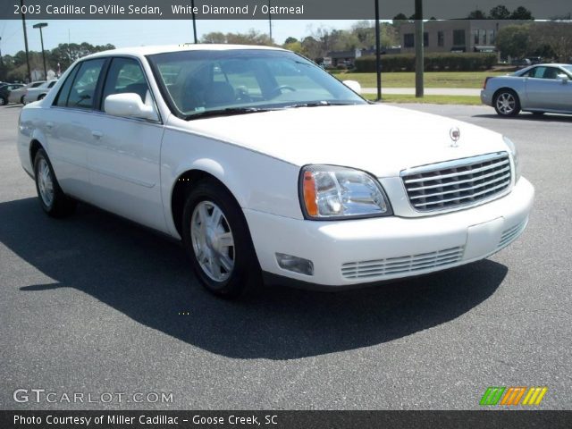 2003 Cadillac DeVille Sedan in White Diamond