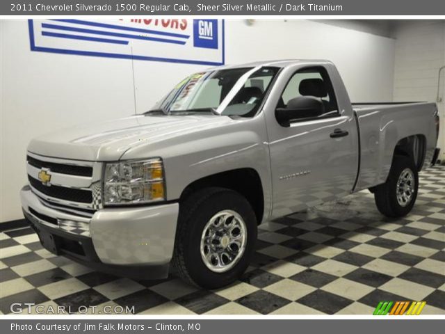 2011 Chevrolet Silverado 1500 Regular Cab in Sheer Silver Metallic