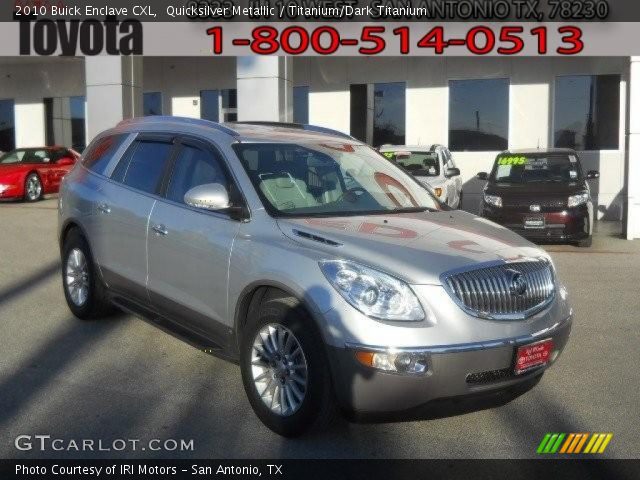 2010 Buick Enclave CXL in Quicksilver Metallic
