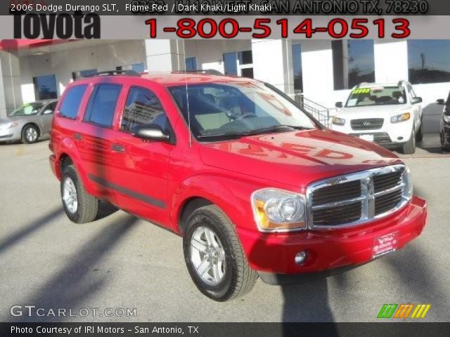 2006 Dodge Durango SLT in Flame Red