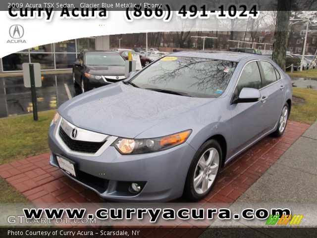 2009 Acura TSX Sedan in Glacier Blue Metallic