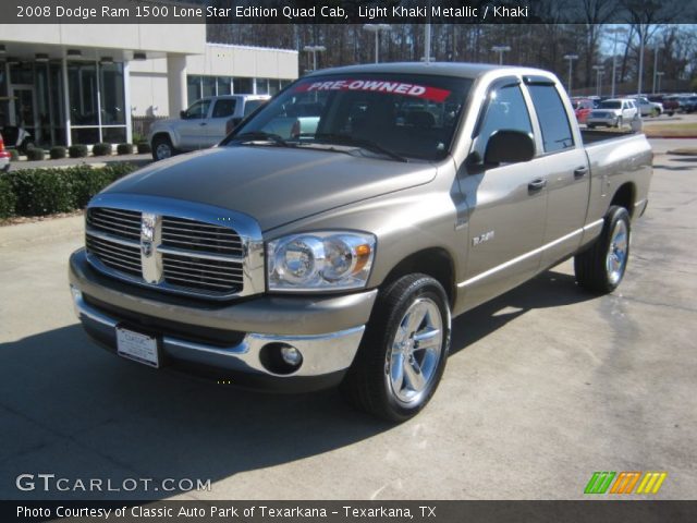 2008 Dodge Ram 1500 Lone Star Edition Quad Cab in Light Khaki Metallic