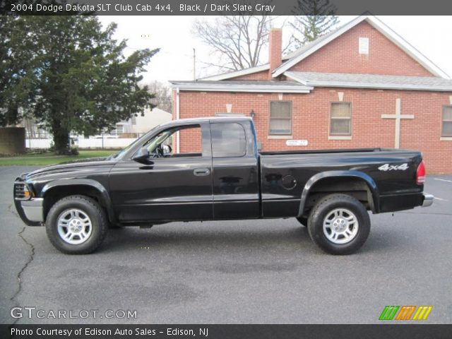 2004 Dodge Dakota SLT Club Cab 4x4 in Black