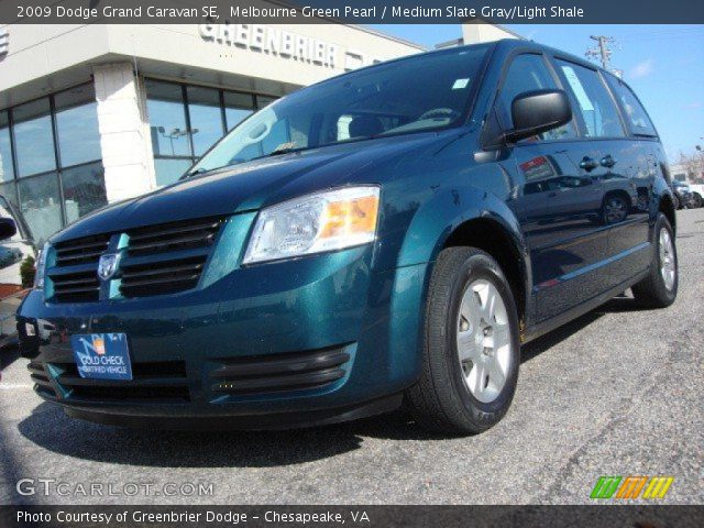 2009 Dodge Grand Caravan SE in Melbourne Green Pearl
