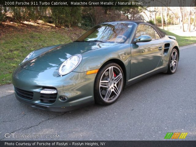 2008 Porsche 911 Turbo Cabriolet in Malachite Green Metallic