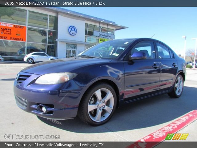 2005 Mazda MAZDA3 s Sedan in Strato Blue Mica