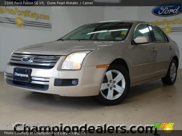 2006 Ford Fusion SE V6 in Dune Pearl Metallic