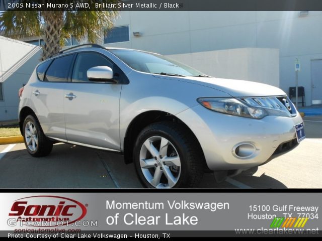 2009 Nissan Murano S AWD in Brilliant Silver Metallic