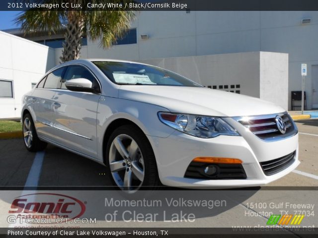 2012 Volkswagen CC Lux in Candy White