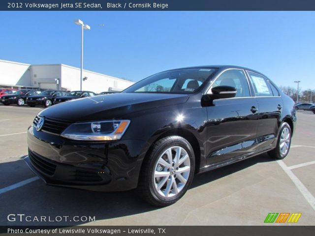 2012 Volkswagen Jetta SE Sedan in Black