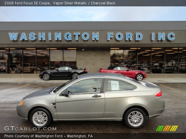 2008 Ford Focus SE Coupe in Vapor Silver Metallic