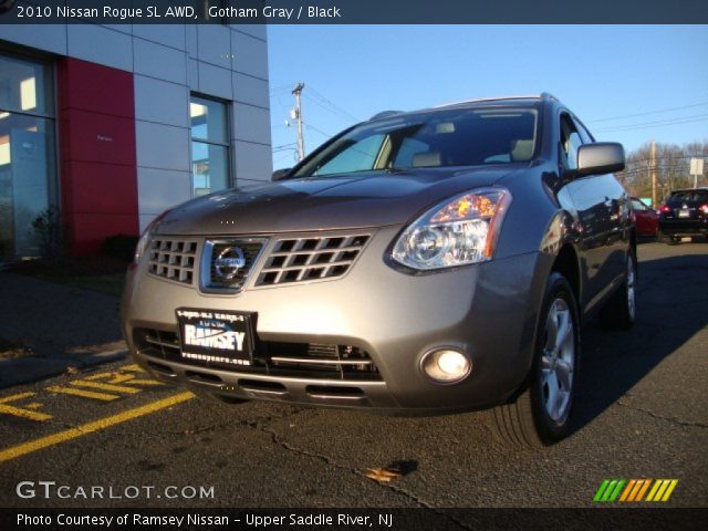 2010 Nissan Rogue SL AWD in Gotham Gray