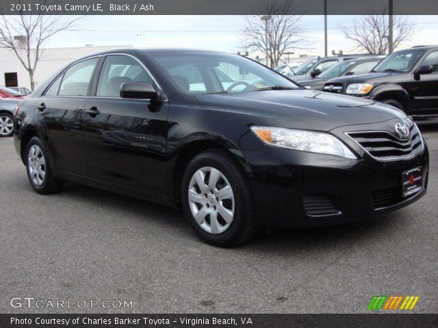 2011 Toyota Camry LE in Black