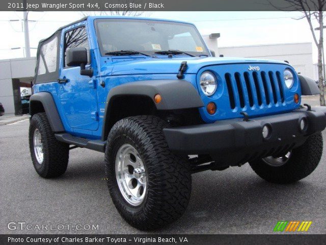 2011 Jeep Wrangler Sport 4x4 in Cosmos Blue