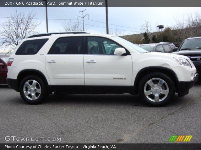 2007 GMC Acadia SLT AWD in Summit White