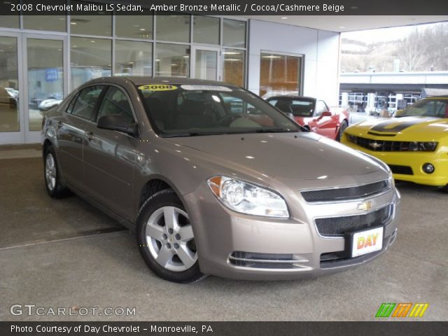 2008 Chevrolet Malibu LS Sedan in Amber Bronze Metallic