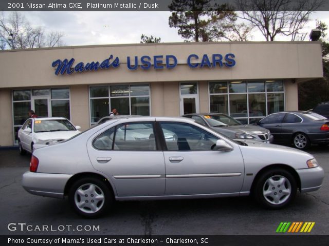 2001 Nissan Altima GXE in Platinum Metallic