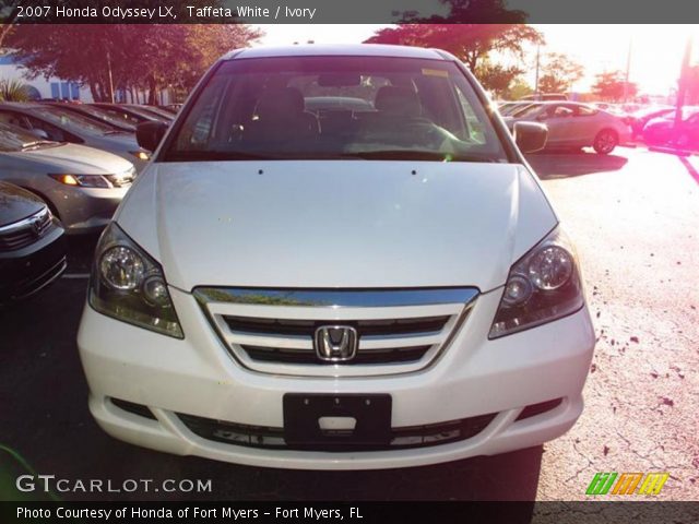 2007 Honda Odyssey LX in Taffeta White