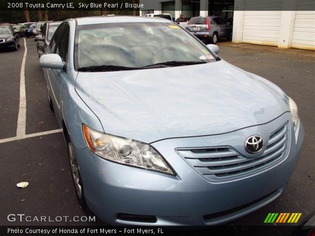 2008 Toyota Camry LE in Sky Blue Pearl